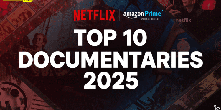 Top 10 Documentaries on Netflix & Amazon Prime 2025