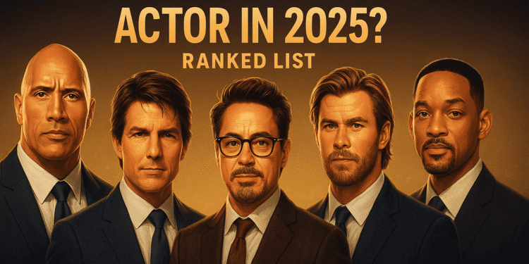 Highest Paid Actor in 2025